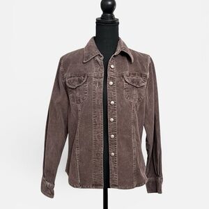 Women's Brown Corduroy Jacket